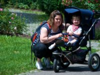 20080601 Kurztrip Stuttgart 0308  Rosensteinpark Stuttgart : Franziska, Melanie